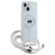 Karl Lagerfeld Crossbody IML Karl Head MagSafe case for iPhone 15 / 14 / 13 - transparent