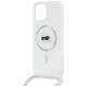 Karl Lagerfeld Crossbody IML Karl Head MagSafe case for iPhone 15 / 14 / 13 - transparent