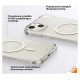 Panzerglass HardCase with MagSafe with D3O and Military Grade Certified for iPhone 15 Plus / 14 Plus - Transparent