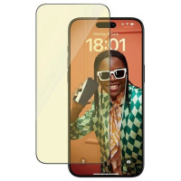 Panzerglass Ultra-Wide Fit Tempered Glass with Glare and Blue Light Filter with Positioner for iPhone 15 Pro Max