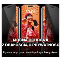Panzerglass Ultra-Wide Fit Privacy Tempered Glass with Positioner for iPhone 15 Pro Max