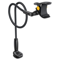 Joyroom JR-ZS389 holder with flexible arm for a desk phone - black