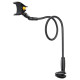 Joyroom JR-ZS389 holder with flexible arm for a desk phone - black