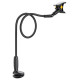 Joyroom JR-ZS389 holder with flexible arm for a desk phone - black