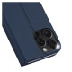 Dux Ducis Skin Pro iPhone 16 Pro Max Case with Flip and Card Slot - Blue