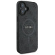 Guess 4G Ring Classic Logo MagSafe case for iPhone 16 Plus - black