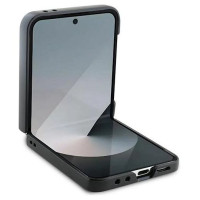 Karl Lagerfeld Saffiano Monogram Case for Samsung Galaxy Z Flip 6 - Black