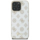 Guess Peony Script Logo MagSafe iPhone 16 Pro Case - White