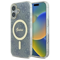 Guess IML 4G MagSafe iPhone 16 Case - Blue