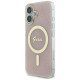 Guess IML 4G MagSafe iPhone 16 Case - Pink