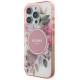 Guess IML Flower & Tonal Circle MagSafe iPhone 16 Pro Max Case - Pink