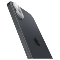 Spigen Optik Glas.tR tempered glass for iPhone 16 / 16 Plus camera - transparent (2 pcs.)