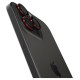 Spigen Optik Pro L-Series Glas.tR EZ Fit Tempered Glass for iPhone 14 Pro / Pro Max / 15 Pro / Pro Max / 16 Pro / 16 Pro Max Camera - Black with Red Edge