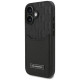 Karl Lagerfeld Cardslots Monogram iPhone 16 Case - Black