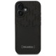 Karl Lagerfeld Cardslots Monogram iPhone 16 Case - Black