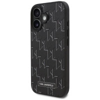 Karl Lagerfeld Hot Stamp Magsafe iPhone 16 Case - Black