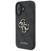 Guess 4G Big Logo iPhone 16 Plus Case - Black