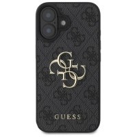 Guess 4G Big Logo iPhone 16 Plus Case - Black