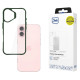 3Mk Protection 3mk Satin Armor Case+ Green for Apple iPhone 16 - transparent