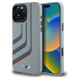 BMW Silicone Turning Lines MagSafe Case for iPhone 16 Pro Max - Gray