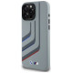 BMW Silicone Turning Lines MagSafe Case for iPhone 16 Pro Max - Gray