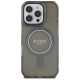 Guess IML Glitter Circle MagSafe case for iPhone 16 Pro - black