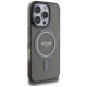 Guess IML Glitter Circle MagSafe case for iPhone 16 Pro - black