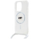 Karl Lagerfeld Crossbody IML Karl Head Magsafe Case for iPhone 16 Pro - Clear