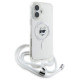 Karl Lagerfeld IML Choupette Head & Cord Magsafe iPhone 16 Case - Clear