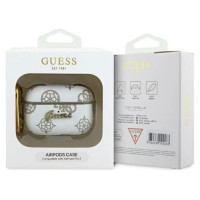 Guess GUAP2PG4GPH AirPods Pro 2 (2022/2023) cover white/white 4G Hook