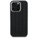 Mercedes MEHMP16L23SUVSK iPhone 16 Pro 6.3" black/black hardcase Silicone Vertical Tonal Stripes MagSafe
