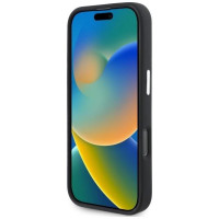 Mercedes MEHMP16L23SUVSK iPhone 16 Pro 6.3" black/black hardcase Silicone Vertical Tonal Stripes MagSafe