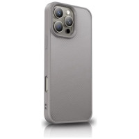 Wozinsky Carbon Fiber Case with MagSafe for Samsung Galaxy S25 Ultra - Gray