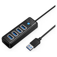Orico Hub Orico PW4U-U3 USB-A / 4x USB-A 3.0 - black