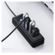 Orico Hub Orico PW4U-U3 USB-A / 4x USB-A 3.0 - black