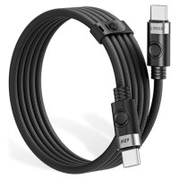 Orico CDX 60W 3A Power Delivery USB-C - USB-C 1m Cable - Black