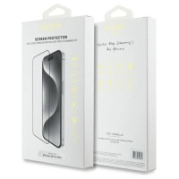 Guess Screen Protector 2.5D Outline Tempered Glass for iPhone 16 Pro Max
