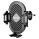Dudao F2+ smartphone holder for air vent, clamp - black