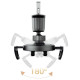 Dudao F2+ smartphone holder for air vent, clamp - black