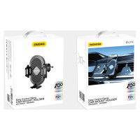 Dudao F2+ smartphone holder for air vent, clamp - black
