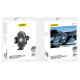Dudao F2+ smartphone holder for air vent, clamp - black