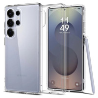 Spigen Ultra Hybrid Case for Samsung Galaxy S25 Ultra - Transparent