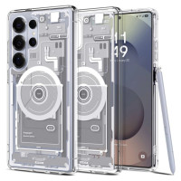 Spigen Ultra Hybrid Mag Case for Samsung Galaxy S25 Ultra Zero One - White