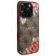 Guess GUHMP16XP4ROPEMCW iPhone 16 Pro Max 6.9" brown/brown hardcase 4G Flowers Print MagSafe