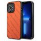 Karl Lagerfeld Perforated Allover Case for iPhone 13 Pro / 13 6.1" - Orange