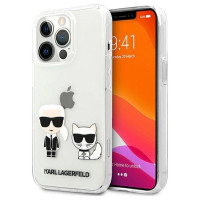 Karl Lagerfeld Karl & Choupette Case for iPhone 13 Pro Max 6.7" - Transparent