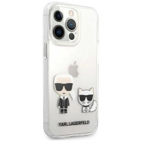 Karl Lagerfeld Karl & Choupette Case for iPhone 13 Pro Max 6.7" - Transparent