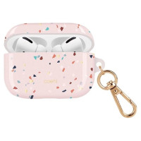 Uniq Coehl Terrazzo AirPods Pro Case Pink/Blush Pink