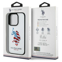 U.s. Polo Assn. US Polo USHCP15XPUSH iPhone 15 Pro Max 6.7" white/white Leather Big DH American Flag
