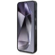 Guess 4G Glitter Triangle Buttons MagSafe case for Samsung Galaxy S25 black